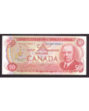 1975 Canada $50 banknote Crow EFA4725411 BC-51b Choice UNC+