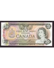1979 Canada $20 banknote Lawson Bouey 50021500313 BC-54a Choice UNC