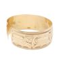 NWC HAIDA North West Coast 14K gold FROG bracelet by Nelson Cross