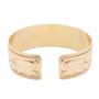 NWC HAIDA North West Coast 14K gold FROG bracelet by Nelson Cross