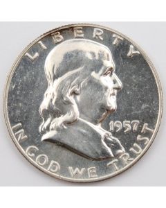 1957 Franklin Half Dollar Proof