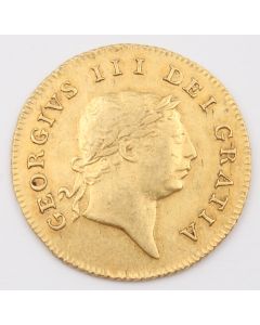1809 Great Britain Half Guinea gold coin very nice original choice EF+