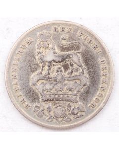 1829 Great Britain Shilling silver coin nice VF