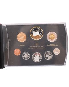 2010 Canada Sterling silver Proof set - Canadian Navy 100th Anniversary Silver Dollar
