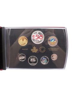 2017 Limited Edition Silver Dollar Proof Set Canada 150 Our Home and Native Land