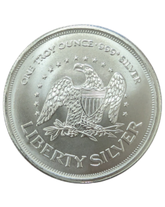 A-mark 1 oz Liberty Silver Rounds .999 pure - Tube of 20