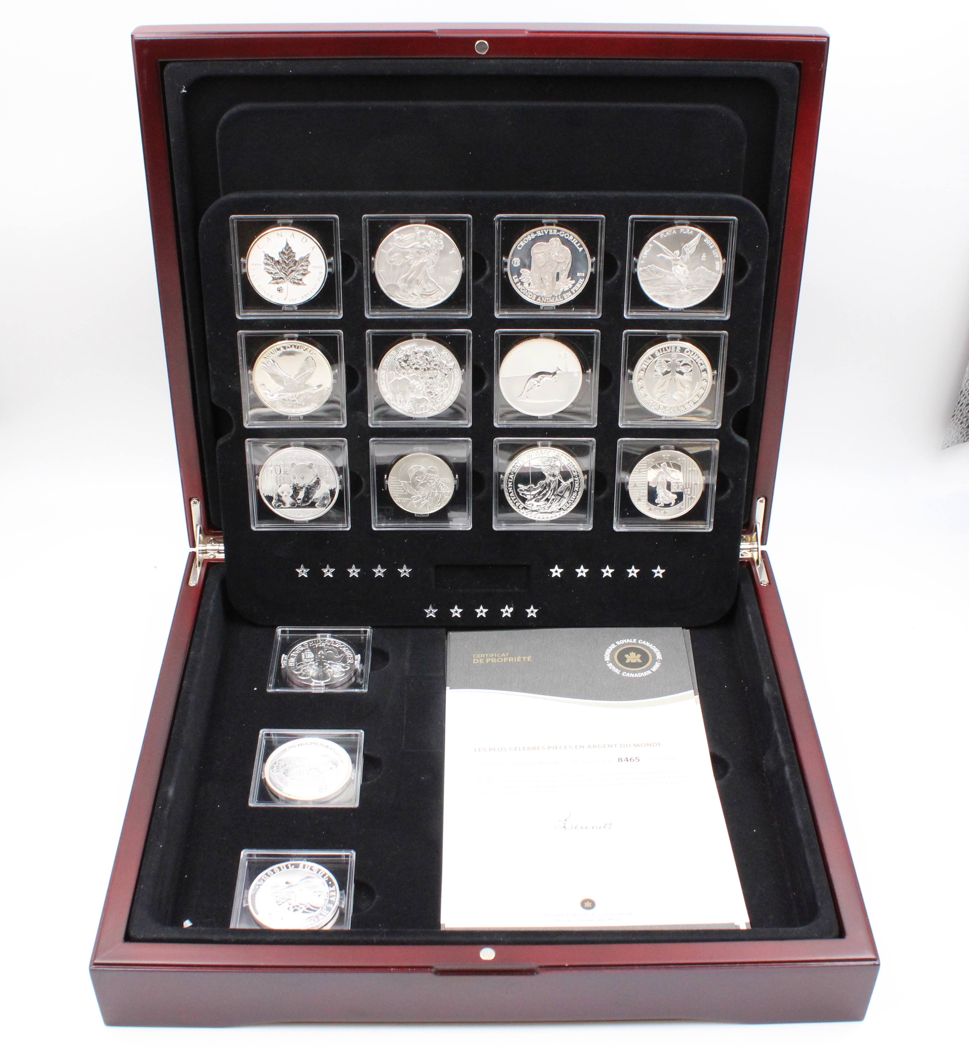 2012 The Fabulous 15 The World's Most Famous Silver Coins - 15