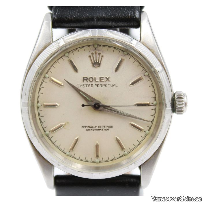 Rolex Oyster Perpetual 1956 6565 Stainless Steel Watch Engine