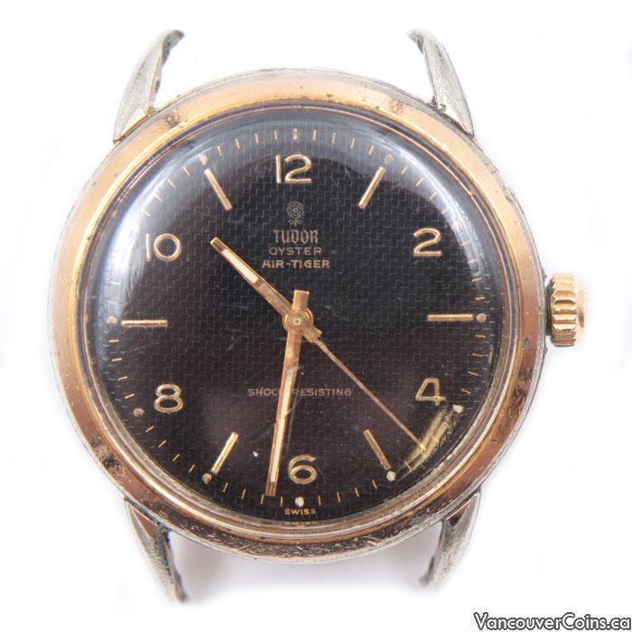 Tudor Waffle Dial Tudor Air Tiger Tudor Oyster Air-Tiger Black