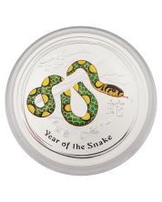 2013 Australia Year of the Snake 1/2 Oz Silver 50 Cents Colorized Coin – Perth Mint
