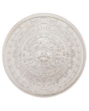 Golden State Mint Aztec Calendar Silver Round – 2 Troy Oz .999 Fine Silver