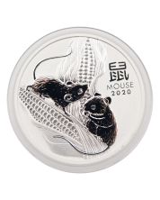 2020 Australia Lunar Year of the Mouse 1 Oz Silver $1 Coin – Perth Mint