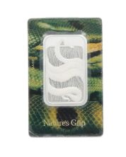 2024 PAMP Suisse Nature's Grip White Python 1oz Silver Bar - Niue $2