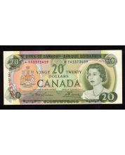 1969 Canada $20 banknote Lawson Bouey  *YA 2373459 nice UNC+