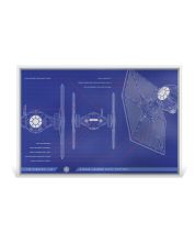 2025 Star Wars TIE Fighter Blueprint 1 oz Silver Foil Collectable Niue Agoro Mint (Coming Soon)