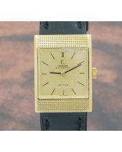 Omega De Ville cal. 661 Automatic Unique Guilloché 18K Yellow Gold Watch