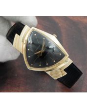 Hamilton Ventura Electric 14K Gold Vintage Cal 505 Mens Wrist Watch - Running