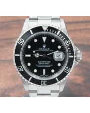 Rolex Submariner 16610 Stainless Steel 40mm Black Dial 2005 Mens Watch, Serviced