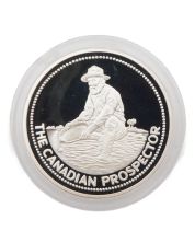 Engelhard Canadian Prospector PROOF 1 oz .999+ Fine Silver