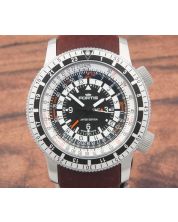 Fortis B-47 Calculator GMT 669.10.148 Pilot Time Zone Limited Edition Mens Watch