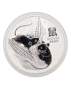 2020 Australia Lunar Year of the Mouse 1 Oz Silver $1 Coin – Perth Mint