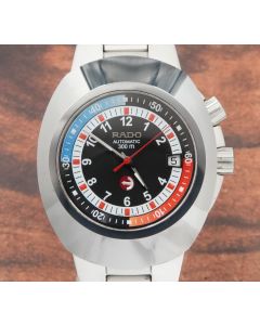 Rado DiaStar Original Diver 300m 658.0639.3 Automatic Black Dial Mens Watch