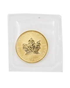 1997 1/10 oz Gold Canadian Maple Leaf – Family Privy Mark   Rare Low Mintage – Sealed Reverse Proof