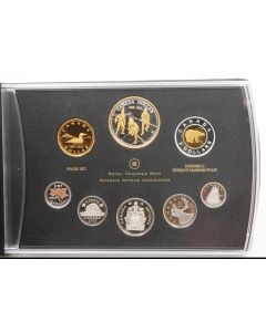 2012 Canada Proof Set – War of 1812 Bicentennial Pure Silver guilded coin set