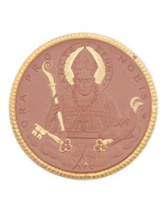 Meissen Porcelain medal original box 967 1921 ST. BENO Choice Uncirculated