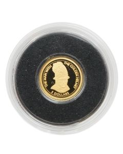 2009 Cook Islands 5 Dollars “Man with the Golden Helmet” – 0.5 g Gold Proof (99.99% Fine)
