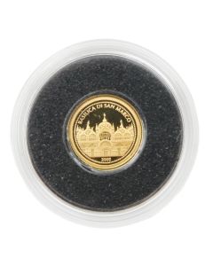 2009 Samoa 1 Tala St. Mark’s Basilica – 0.5 g Gold Proof .999 Fine