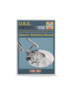 2025 Star Trek U.S.S. Enterprise NCC-1701 Owner Manual 1oz Silver Proof Collectable – Haynes Cover