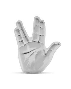 2025 Star Trek Live Long & Prosper Vulcan Salute 1 oz Silver Proof Collectable Coin Agoro Mint