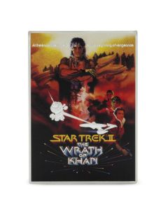 2025 Star Trek Movie Poster Series The Wrath of Khan 1oz Silver Proof Agoro Mint