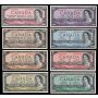 1954 Canada banknotes $1 to $1000 all 8-notes CCC Certified GEM UNC-65 EPQ