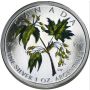 2003 Canada $5 1 oz Coloured Silver Maple Leaf 99.99% pure