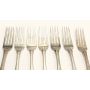 1815 Dublin Ireland 7x Sterling Silver Forks MATHEW WEST