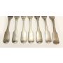 1815 Dublin Ireland 7x Sterling Silver Forks MATHEW WEST