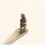 15x Yukon Figural sterling silver spoons 