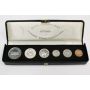 1973 Canada VIP specimen coin set with RCMP 25 cents