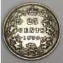 1899 Canada 25 Cents VF30 details 