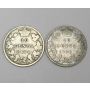 1900 Wide-1 & 1900 Narrow-1 Canada 10 cents 
