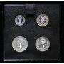 2006 Great Britain 13-silver coin proof set Maundy to £5 