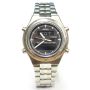 Rare Seiko Ana-Digital World Time Mens Watch Duo-Display 