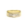 CAVELTI 18K gold and platinum 0.76ct tcw Diamond ring 