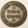 UNITED STATES CREAM SEPARATOR NICKEL SILVER token 
