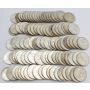 100x 1858-1958 Canada British Columbia Silver Dollars Totem Pole 