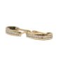 10 Karat Yellow Gold Ladies Diamond Leverback Earrings