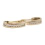 10 Karat Yellow Gold Ladies Diamond Leverback Earrings