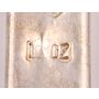 10 oz JM Johnson Matthey 999 Poured Vintage Silver Bar. 